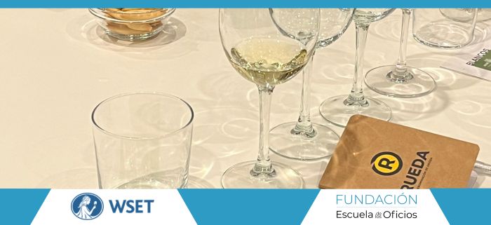 Vinos del catering de Escuela de los Oficios