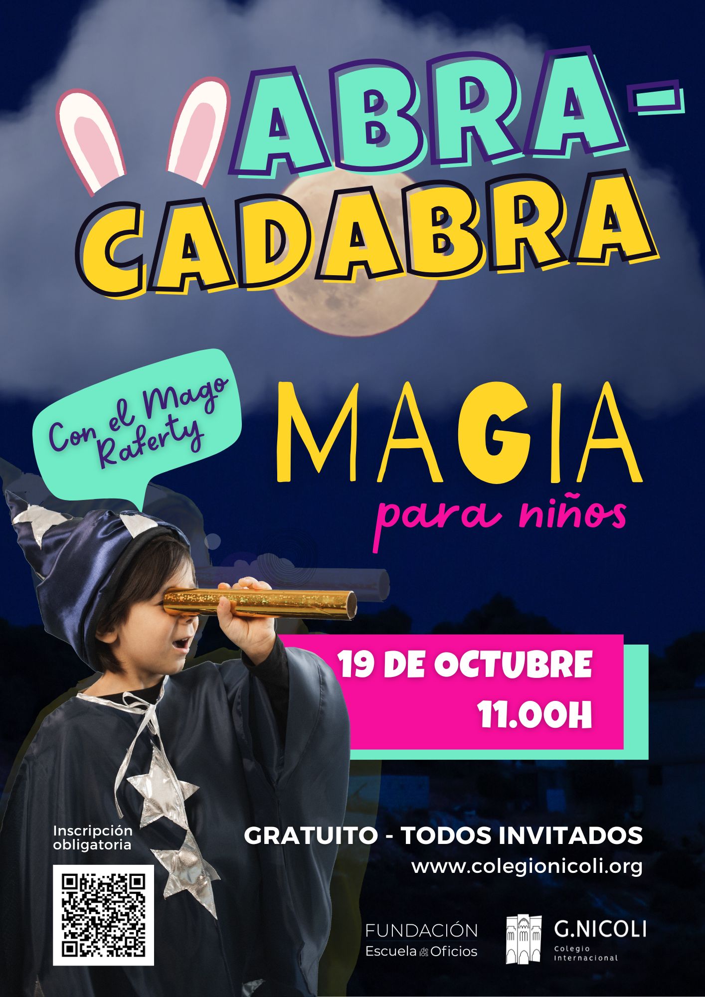 Escuela de oficios: cartel Encuentro Chamberí 2024 