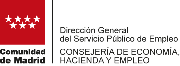 Logo de la Consejería de Economía, Hacienda y Empleo de la Comunidad de Madrid